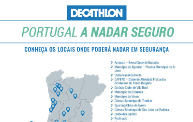 Decathlon associa-se ao Portugal a Nadar Seguro - Chlorus